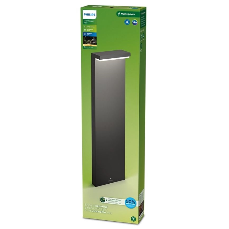 Philips - LED Vonkajšia lampa BUSTAN LED/3,8W/230V 2700K 77 cm IP44