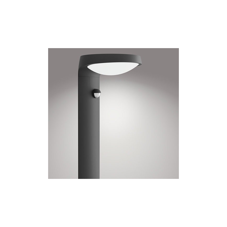 Philips - LED Vonkajšia lampa so senzorom LED/9W/230V 4000K IP44