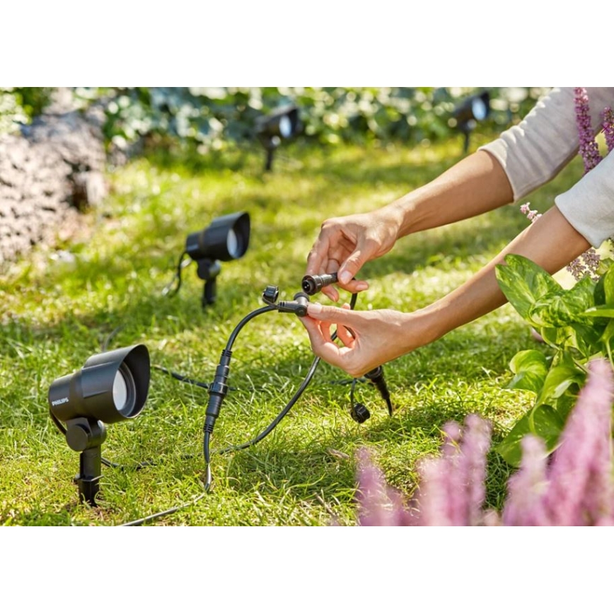 Philips - LED Vonkajšie bodové svietidlo LED/24W/230V 2700K IP44