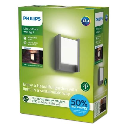 Philips - LED Vonkajšie nástenné svietidlo LED/3,8W/230V IP44