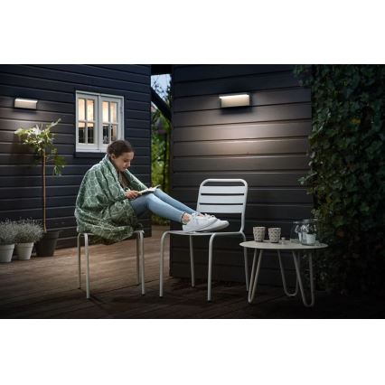 Philips - LED Vonkajšie nástenné svietidlo BUSTAN LED/3,8W/230V 2700K IP44