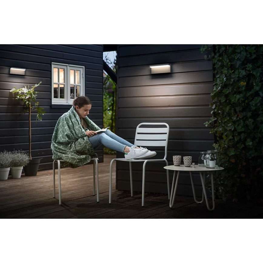 Philips - LED Vonkajšie nástenné svietidlo BUSTAN LED/3,8W/230V 4000K IP44