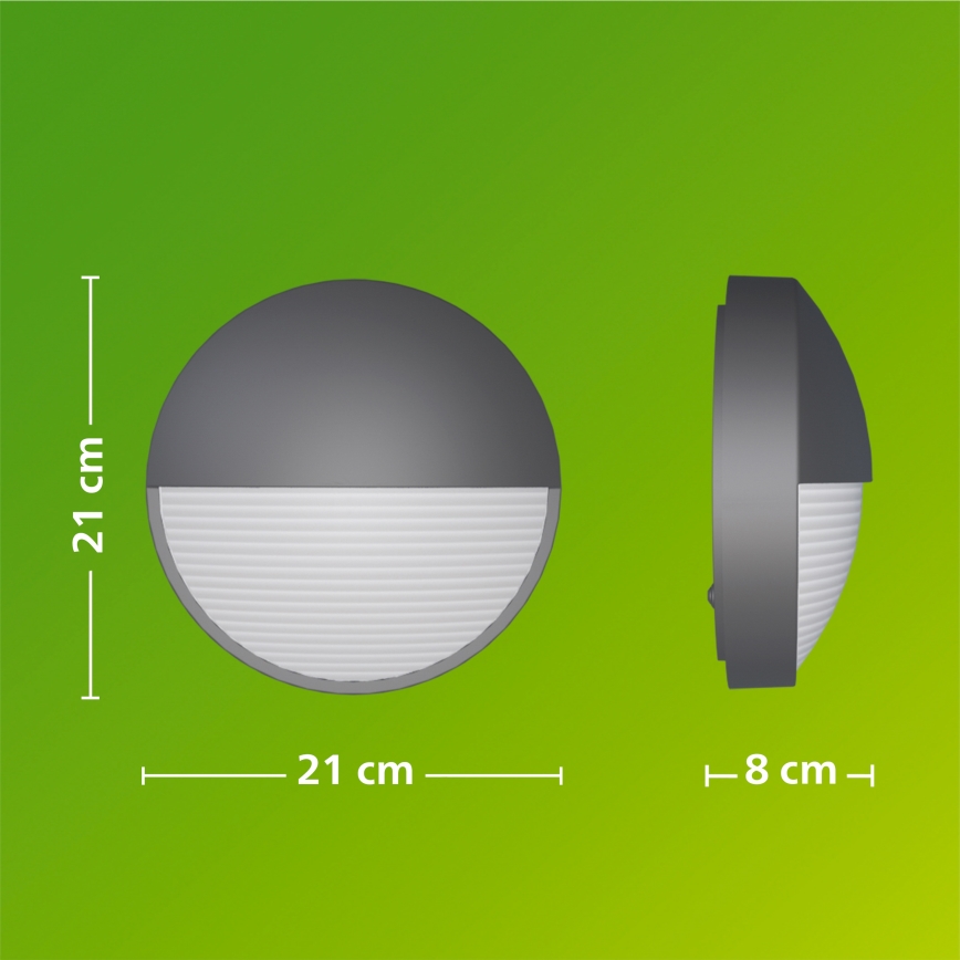 Philips - LED Vonkajšie nástenné svietidlo CAPRICORN LED/4,3W/230V IP44