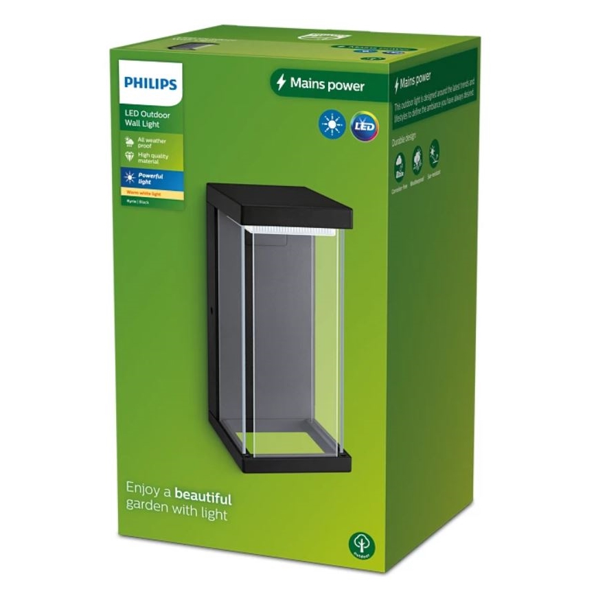 Philips - LED Vonkajšie nástenné svietidlo KYRIE LED/12W/230V IP44