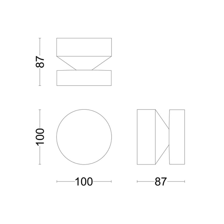 Philips - LED Vonkajšie nástenné svietidlo LAVEN LED/6W/230V 4000K IP44