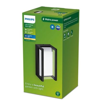 Philips - LED Vonkajšie nástenné svietidlo PYRONA LED/12W/230V IP44