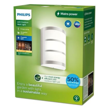 Philips - LED Vonkajšie nástenné svietidlo PYTHON LED/3,8W/230V IP44