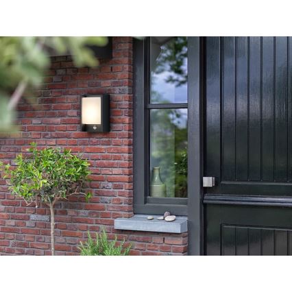 Philips - LED Vonkajšie nástenné svietidlo so senzorom ARBOUR LED/3,8W/230V 2700K IP44