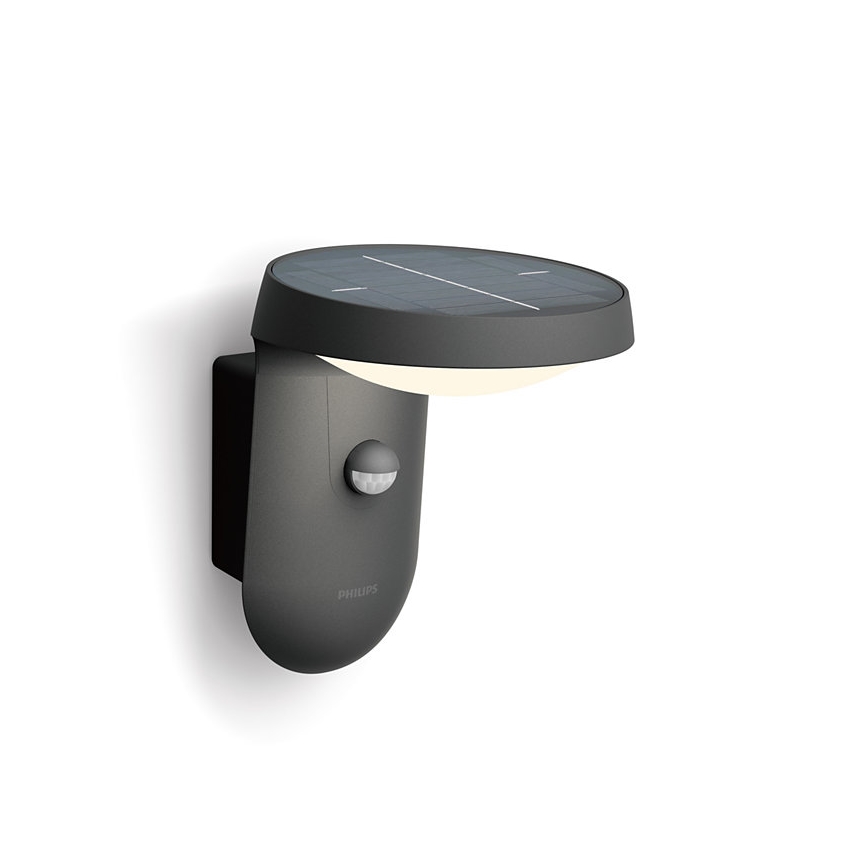 Philips - LED Vonkajšie nástenné svietidlo so senzorom LED/9W/230V 2700K IP44