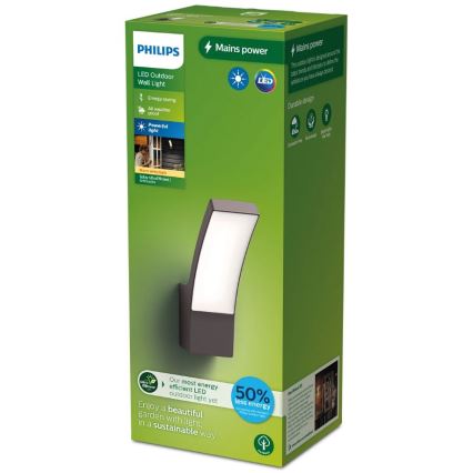 Philips - LED Vonkajšie nástenné svietidlo SPLAY LED/3,8W/230V IP44