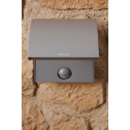 Philips 16356/87/16 - Nástenné svietidlo sa senzorem MYGARDEN RIVERBANK 3xLED/1W