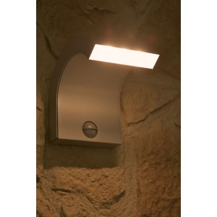 Philips 16356/87/16 - Nástenné svietidlo sa senzorem MYGARDEN RIVERBANK 3xLED/1W