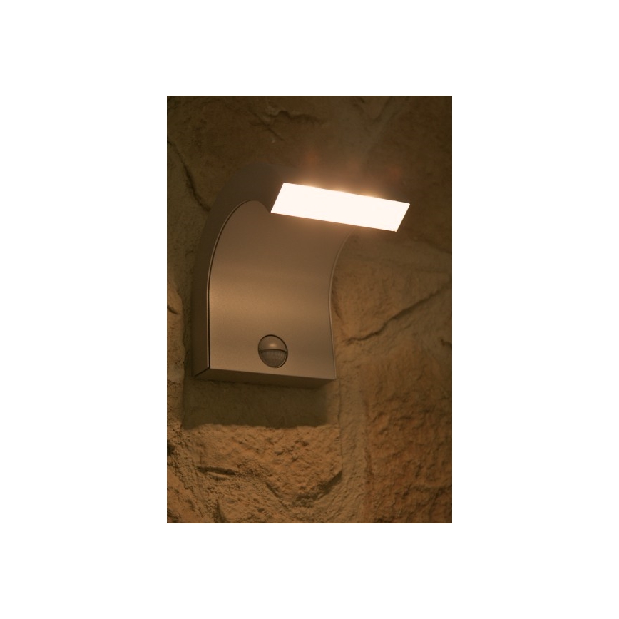 Philips 16356/87/16 - Nástenné svietidlo sa senzorem MYGARDEN RIVERBANK 3xLED/1W