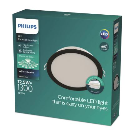 Philips - LED zapustené svietidlo MESON LED/12,5W/230V 4000K