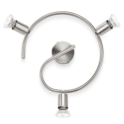 Philips 50303/17/E7 - Bodové svietidlo ESSENTIALS LIMBALI 3xGU10/50W/230V