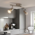 Philips Massive - LED bodové svietidlo 2xGU10/50W/230V