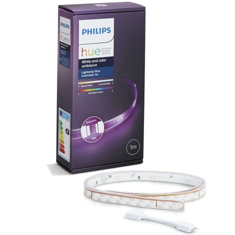 Philips - RGB LED Stmievateľný pásik Hue LIGHTSTRIP rozšírenie 1m