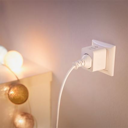 Philips - SADA 2x inteligentné zásuvky SCHUKO 2300W Wi-Fi