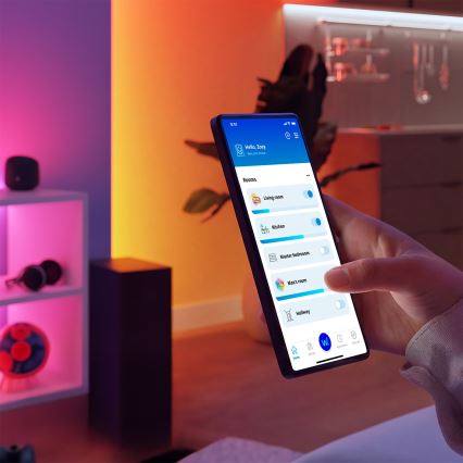 Philips - SADA 2x inteligentné zásuvky SCHUKO 2300W Wi-Fi