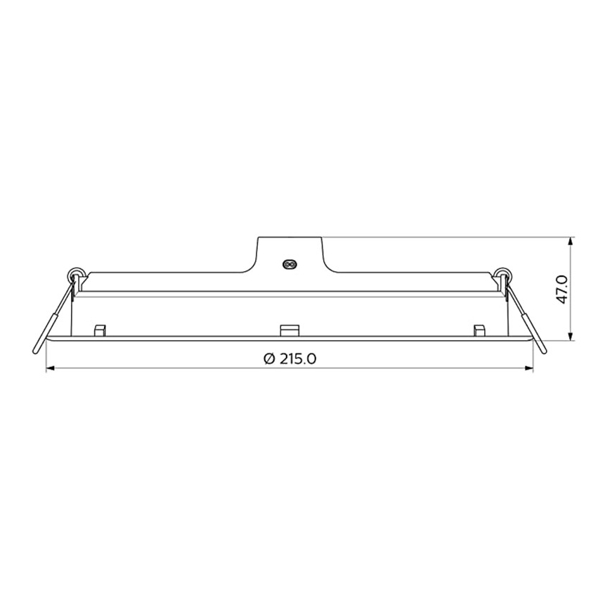 Philips - SADA 2x LED Podhľadové svietidlo MESON LED/23,5W/230V 4000K