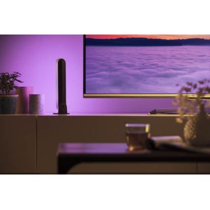 Philips 78202/1E/P7  - SADA 2x LED RGB Stmievateľná stolná lampa HUE WHITE AND COLOR AMBIANCE LED/6W/230V biela