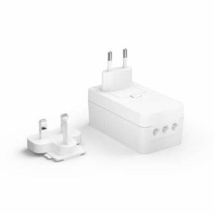 Philips 78202/1E/P7  - SADA 2x LED RGB Stmievateľná stolná lampa HUE WHITE AND COLOR AMBIANCE LED/6W/230V biela