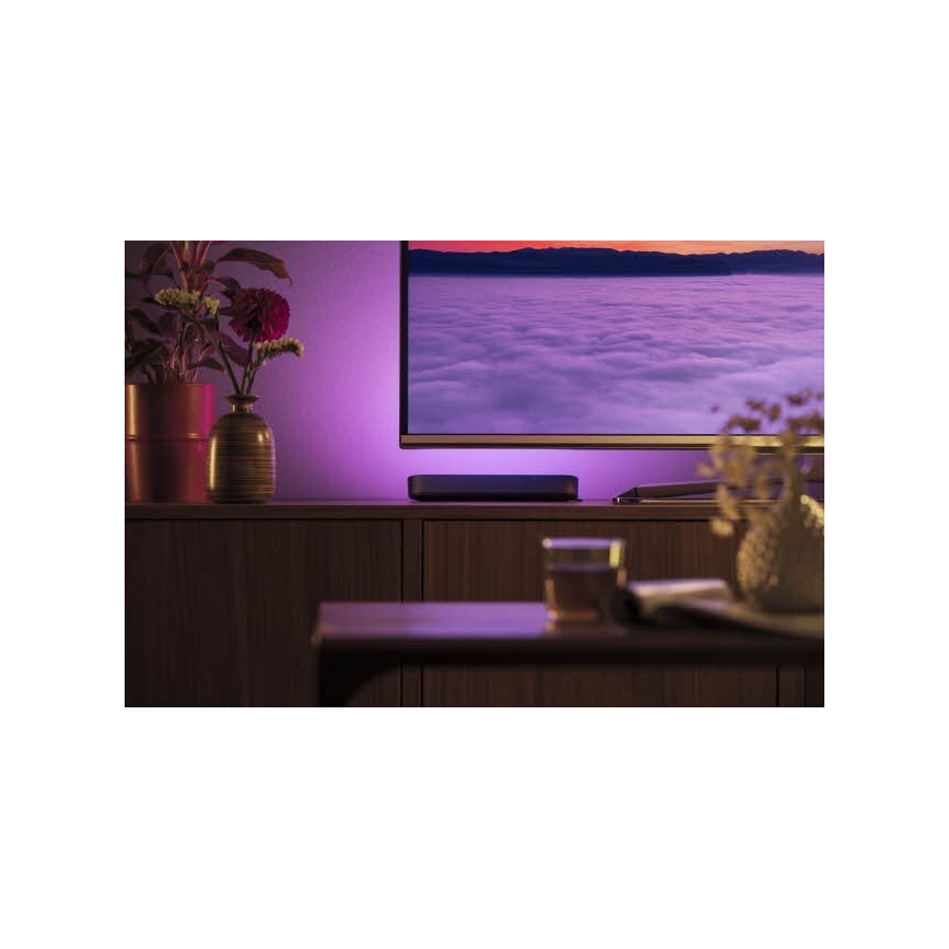 Philips 78202/30/E7 - SADA 2x LED RGB Stmievateľná stolná lampa HUE WHITE AND COLOR AMBIANCE LED/6W/230V