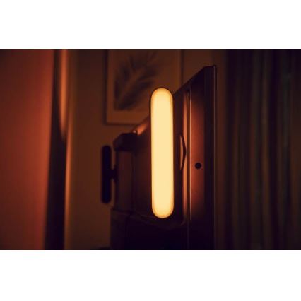 Philips 78202/30/E7 - SADA 2x LED RGB Stmievateľná stolná lampa HUE WHITE AND COLOR AMBIANCE LED/6W/230V