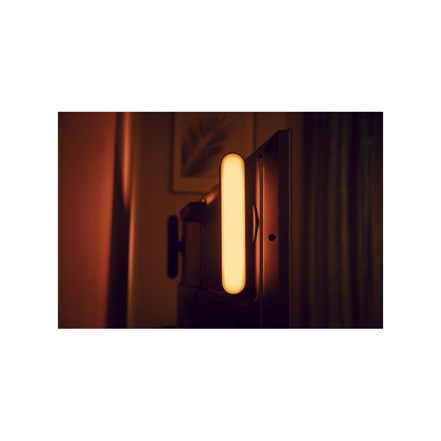Philips 78202/30/E7 - SADA 2x LED RGB Stmievateľná stolná lampa HUE WHITE AND COLOR AMBIANCE LED/6W/230V