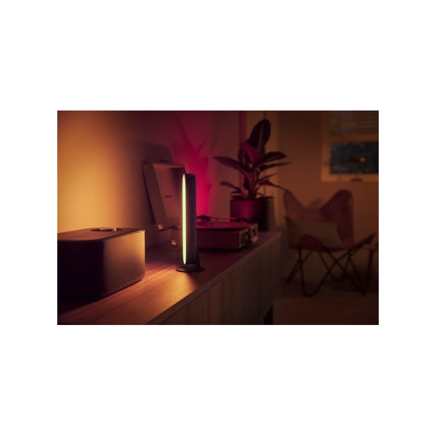 Philips 78202/30/E7 - SADA 2x LED RGB Stmievateľná stolná lampa HUE WHITE AND COLOR AMBIANCE LED/6W/230V