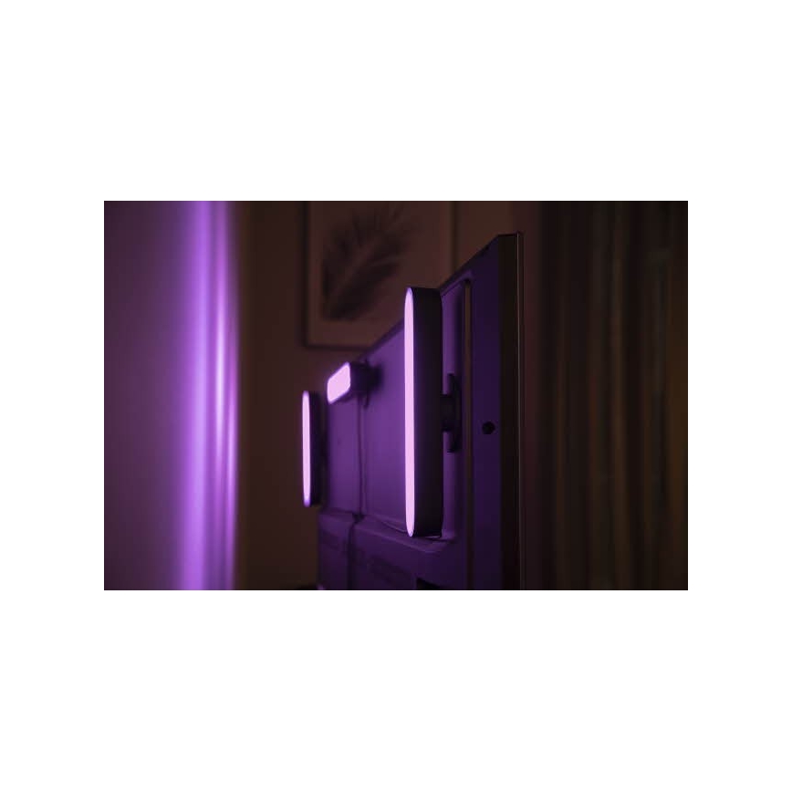 Philips 78202/30/E7 - SADA 2x LED RGB Stmievateľná stolná lampa HUE WHITE AND COLOR AMBIANCE LED/6W/230V