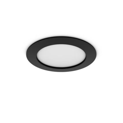 Philips - SADA 2x LED RGBW Stmievateľné kúpeľňové podhľadové svietidlo Hue SLIM LED/12W/230V 2000-6500K čierna IP44