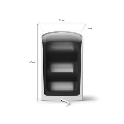 Philips - SADA 2x LED RGBW stmievateľné projekčné svietidlo Hue PLAY Wall Washer LED/20W/230V 2000–6500K biela