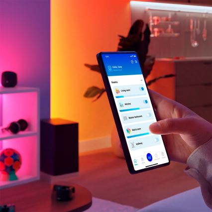 Philips - SÚPRAVA 2x LED RGBIC stmievateľné svietidlo SMART GRADIENT LED/8W/230V 2700-6500K Wi-Fi