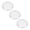 Philips - SADA 3x LED Podhľadové svietidlo LED/3,5W/230V 3000K