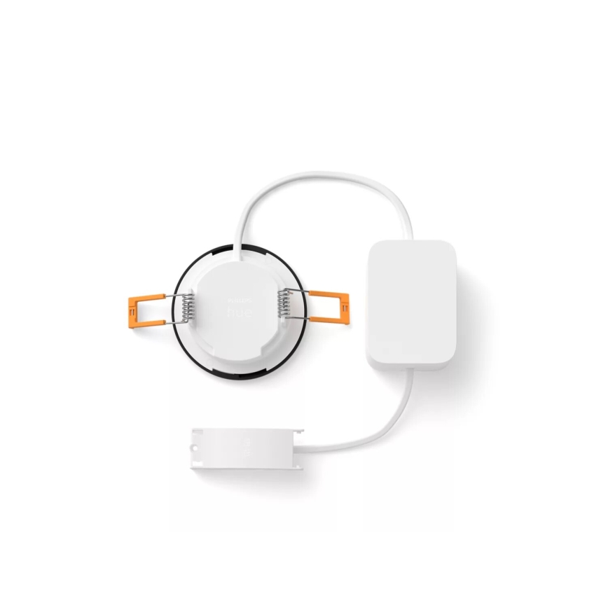 Philips - SADA 3x LED RGBW Stmievateľné kúpeľňové podhľadové svietidlo Hue SLIM LED/8,3W/230V IP44 2000-6500K