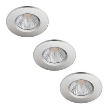 Philips - SADA 3x LED Stmievateľné kúpeľňové svietidlo DIVE 1xLED/5,5W/230V IP65