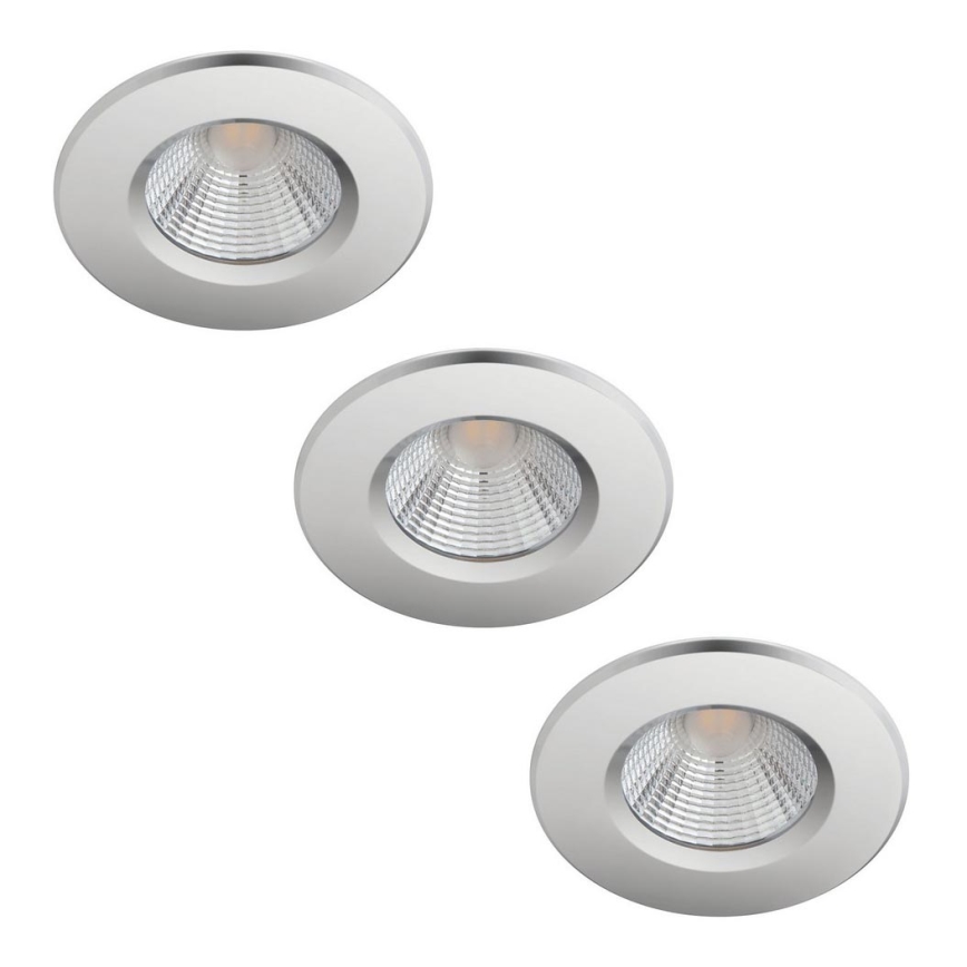 Philips - SADA 3x LED Stmievateľné kúpeľňové svietidlo DIVE 1xLED/5,5W/230V IP65