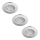 Philips - SADA 3x LED Stmievateľné kúpeľňové svietidlo DIVE 1xLED/5,5W/230V IP65