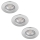 Philips - SADA 3x LED Stmievateľné kúpeľňové svietidlo DIVE LED/5W/230V IP65