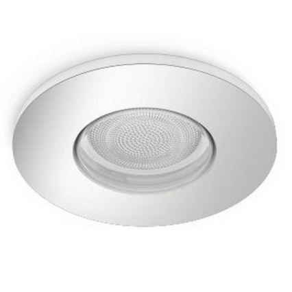 Philips - SADA 3xLED RGB Stmievateľné podhľadové svietidlo Hue XAMENTO 1xGU10/5,7W/230V IP44 2000-6500K