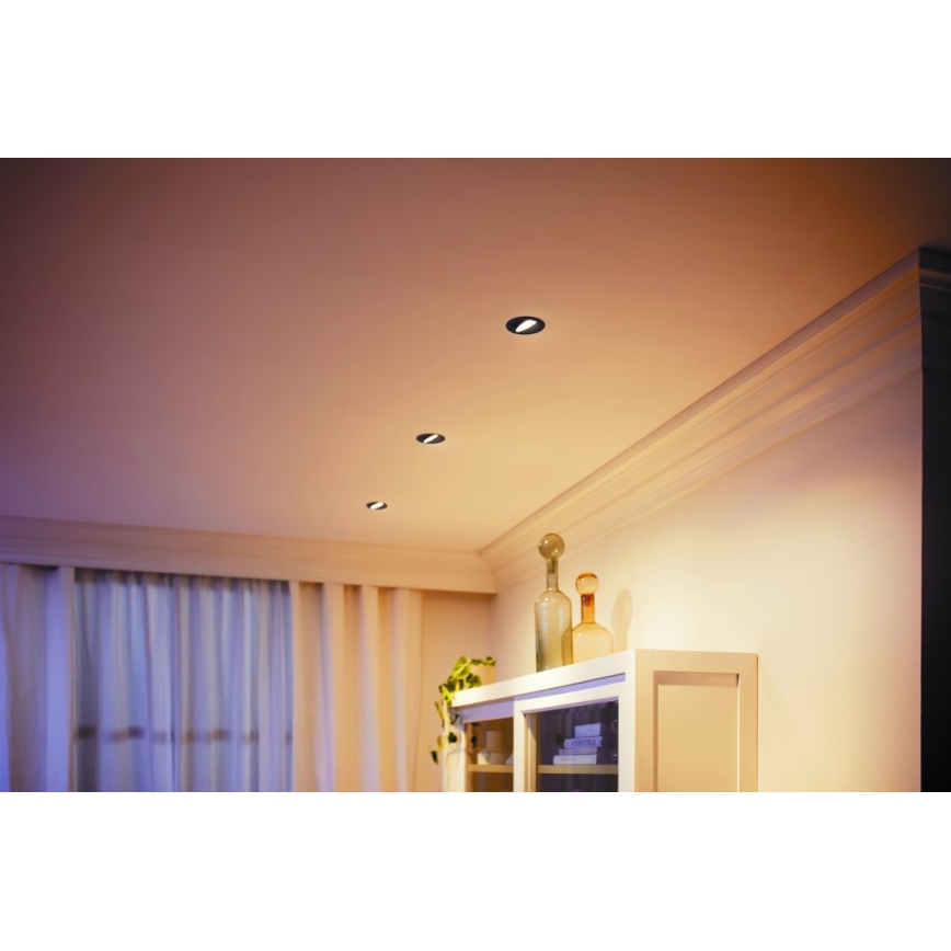 Philips - SADA 3xLED Stmievateľné podhľadové svietidlo IMPALA Warm Glow LED/6W/230V 2200-2700K