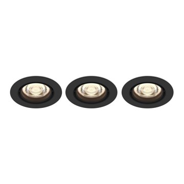 Philips - SADA 3xLED Stmievateľné podhľadové svietidlo IMPALA Warm Glow LED/6W/230V 2200-2700K