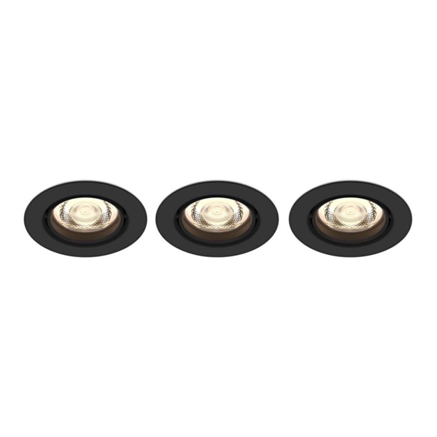Philips - SADA 3xLED Stmievateľné podhľadové svietidlo IMPALA Warm Glow LED/6W/230V 2200-2700K