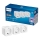 Philips - Sada 3× inteligentných zásuviek SCHUKO 2300 W Wi‑Fi