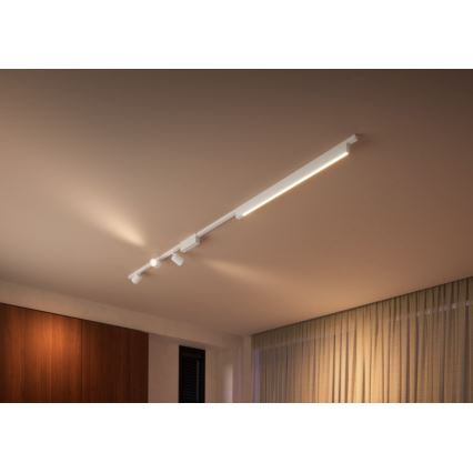 Philips - SADA 4x LED RGB Stmievateľné svietidlo do lištového systému Hue PERIFO LED RGB/44,6W/230V 2000-6500K