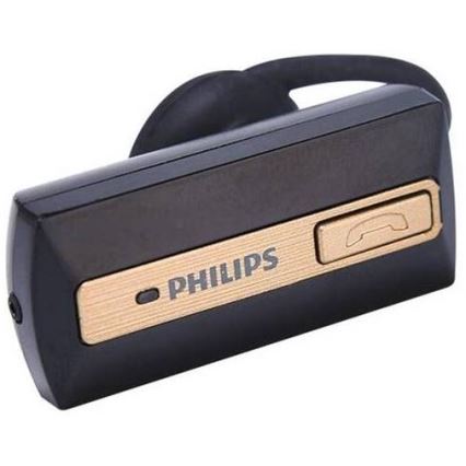 Philips SHB1202/10 - Handsfree slúchadlo s mikrofónom čierna