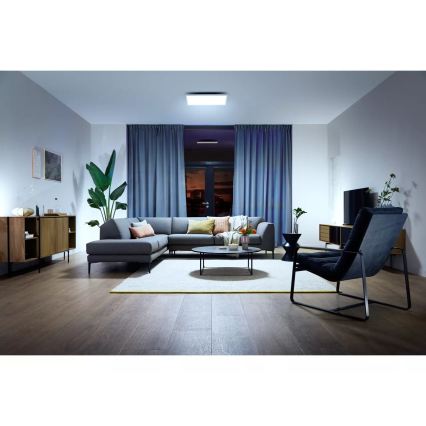 Philips - stmievateľné LED stropné svietidlo Hue AURELLE LED/39W/230V 2200-6500K 60x60 cm biela