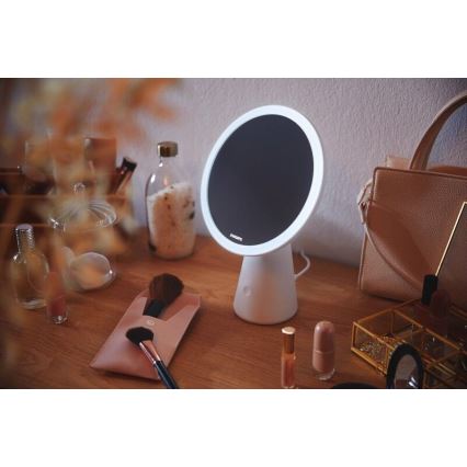 Philips - Stmievateľné kozmetické zrkadielko s LED podsvietením MIRROR LED/4,5W/5V