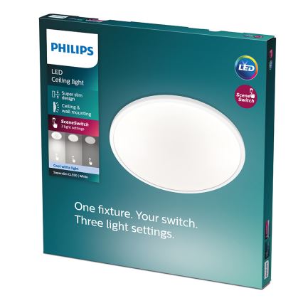 Philips - LED Stmievateľné stropné svietidlo LED/18W/230V 4000K